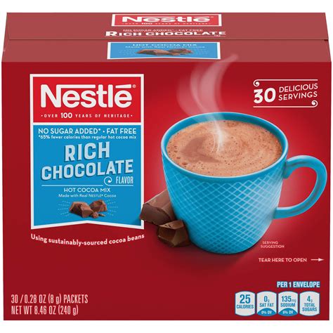 hot chocolate in packets